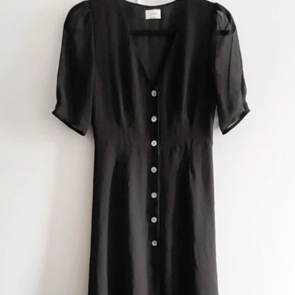 Wilfred Button Front Dress (just above the knee) - Picture 2 of 2